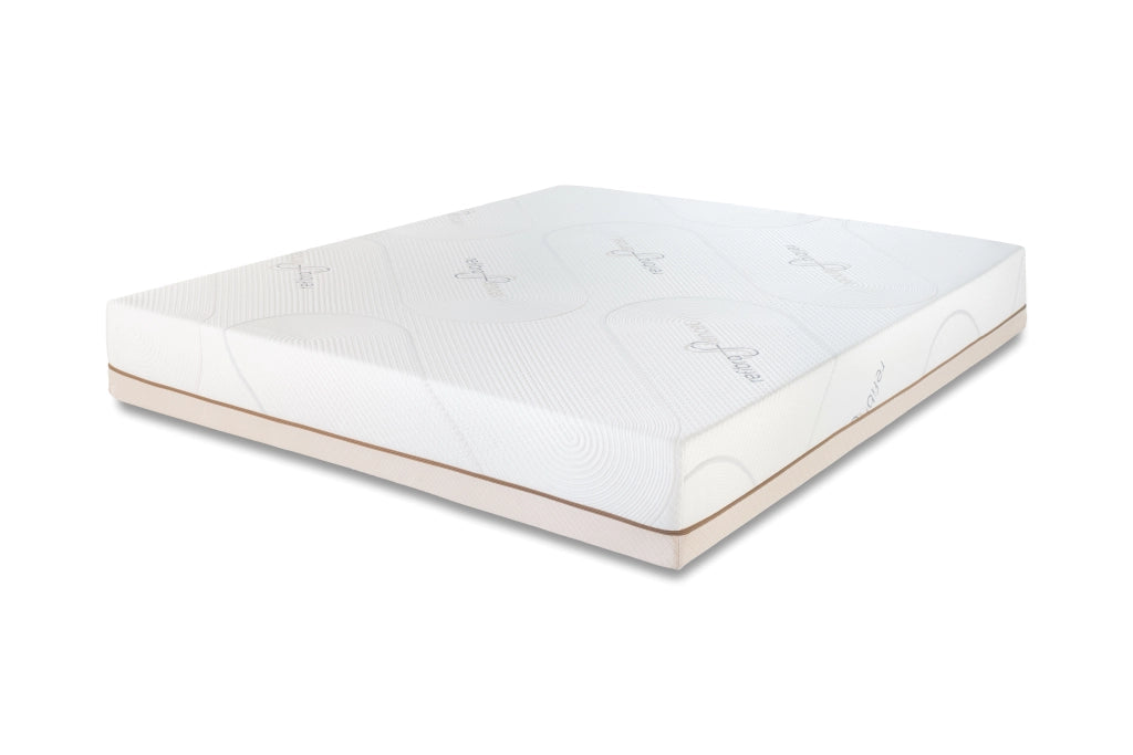 Materasso Piazza e Mezza a Molle Insacchettate e 5cm Memory foam Athos | refibra - Tencel™ Misura: 120x200 Fuori misura