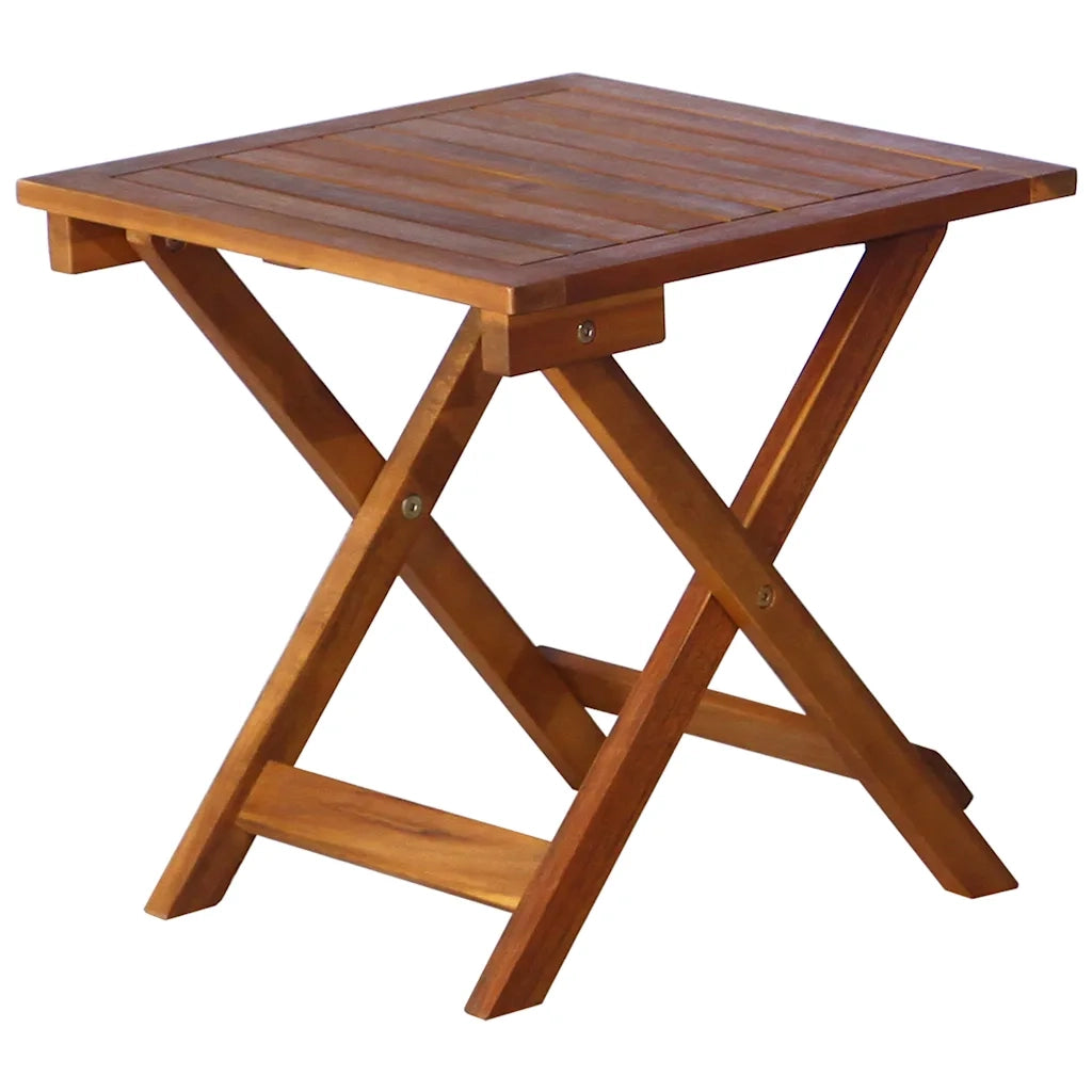 Lettini Prendisole 2 pz con Tavolo e Cuscini in Legno d'Acacia 3077385