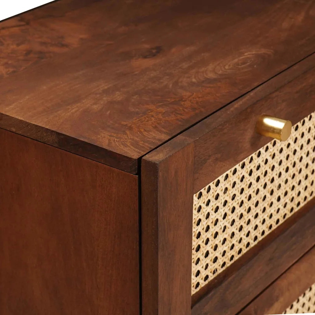 Credenza Marrone 60 x 33 x 75 cm Legno di mango massello 4018883