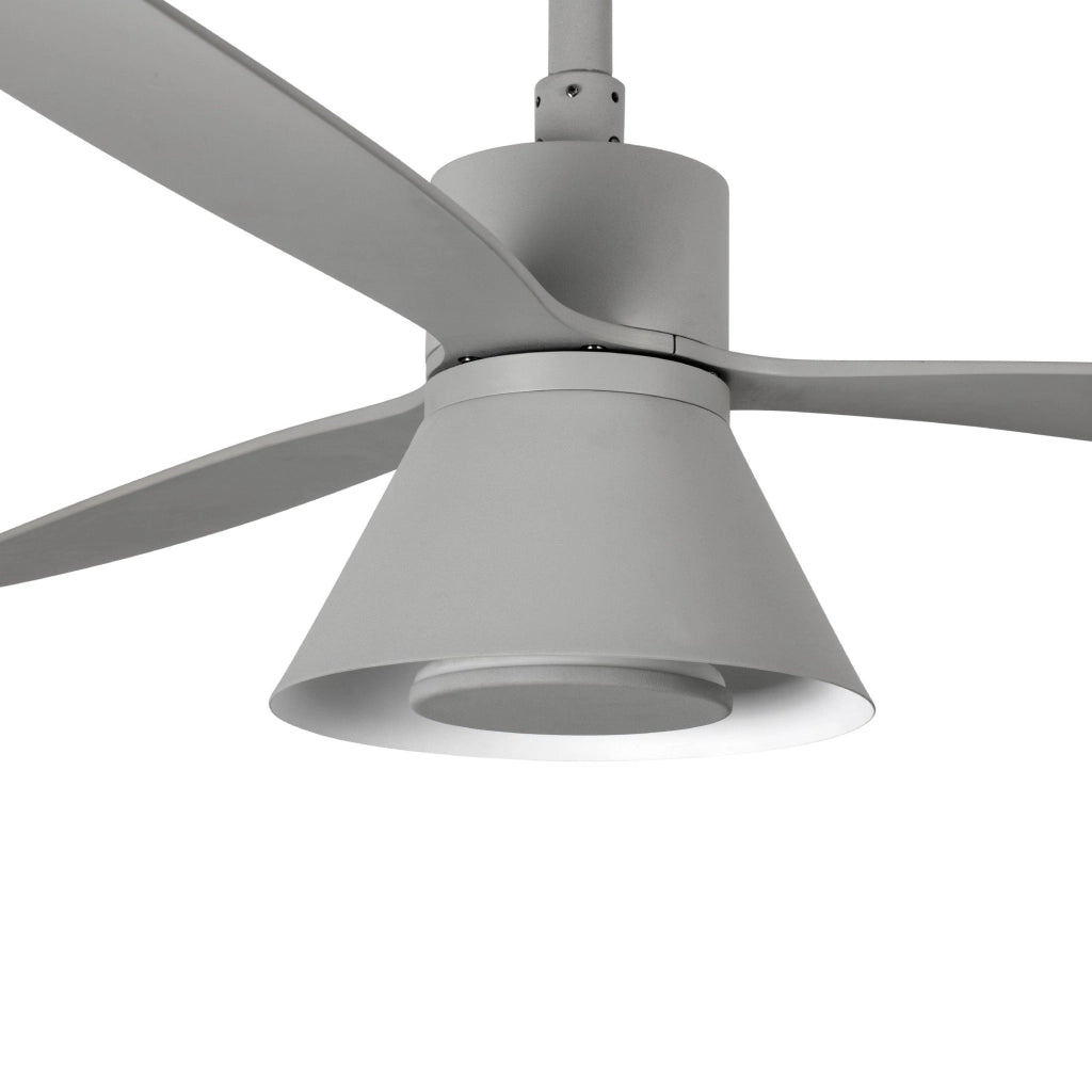 FARO Faro Amelia 20W LED CCT dimmerabile kit luce cono grigio opaco acciaio FARO-33765
