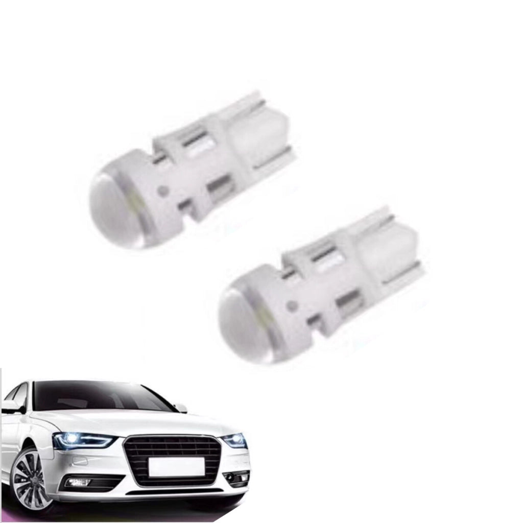 COPPIA LAMPADINE LED 3 SMD 2835 T10 AUTO 6000K CANBUS 0.5W LAMPADINA 12V CA02728