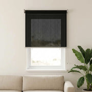 Tenda a Rullo Esterno Blocco UV 90% Nero 80 x 140 cm HDPE 42036065