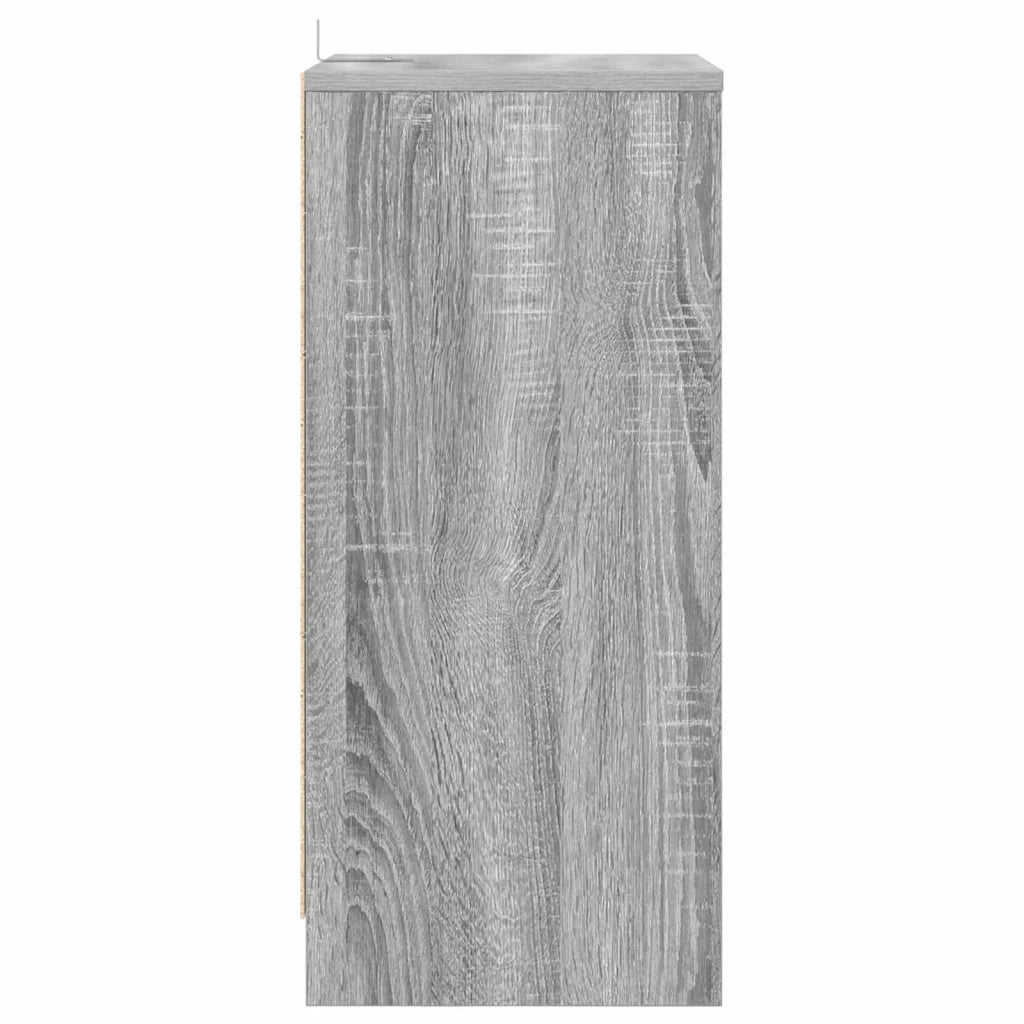 Comodino Grigio Sonoma 40 x 30 x 467 cm Legno multistrato 888919