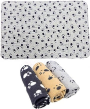 Coperta per animali domestici, trattamento soffice, coperta invernale pesante, coperta a pelo di lana, letto per gatti accogliente 3 pezzi, 100 x 70 cm