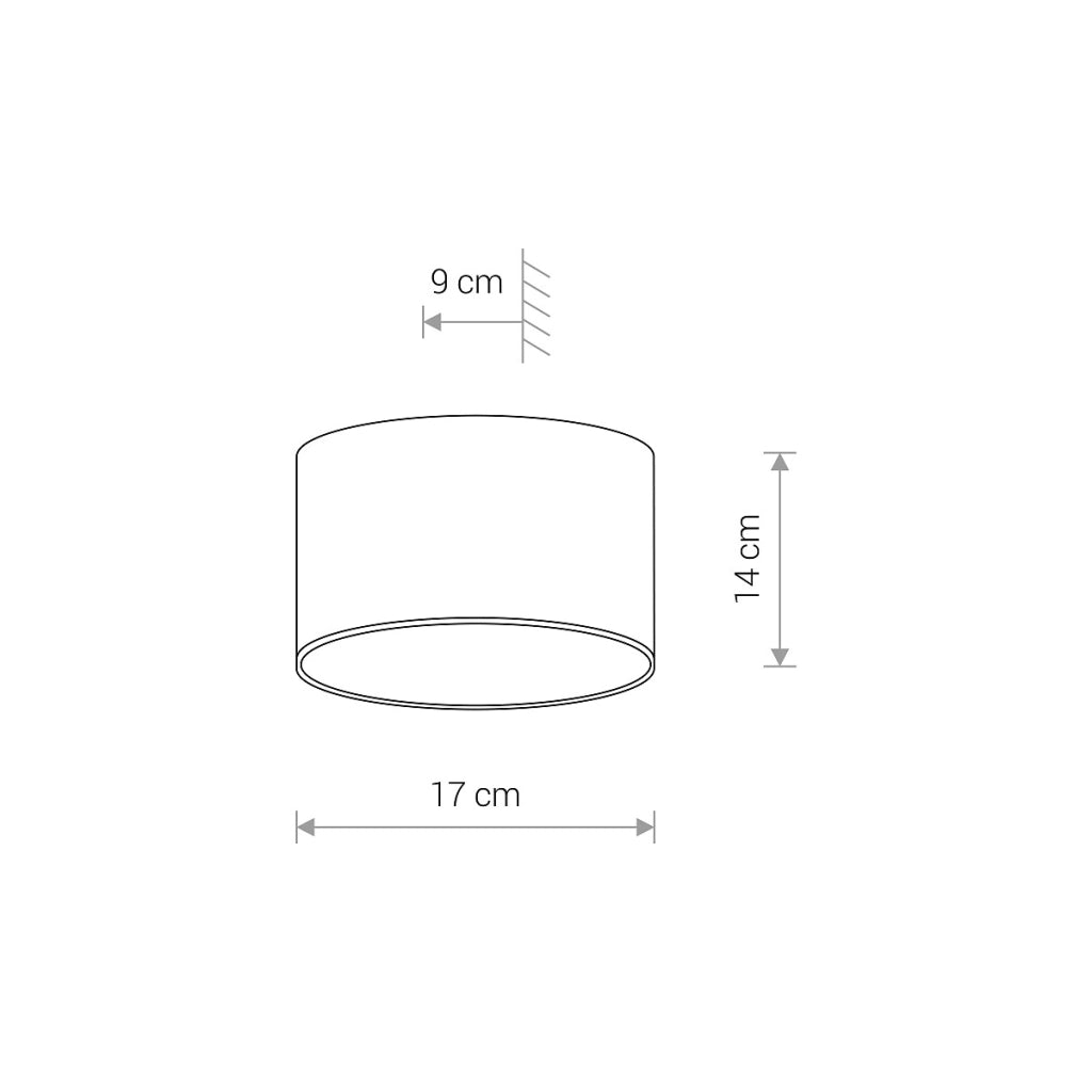 Applique LED Nowodvorski Ellipses 8182 nera IP54 3000K