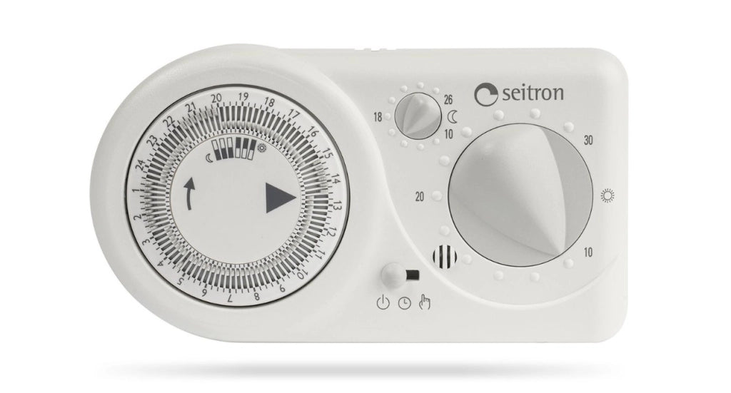 CRONOTERMOSTATO ELETTRICO ANALOGICO TEMPORA SEITRON