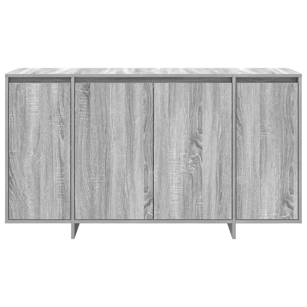 Credenza Grigio Sonoma 135 x 41 x 75 cm Legno multistrato 3333891