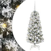 Albero di Natale Artificiale-Albero Natalizio con Rami Pieghevoli 120 cm 467279