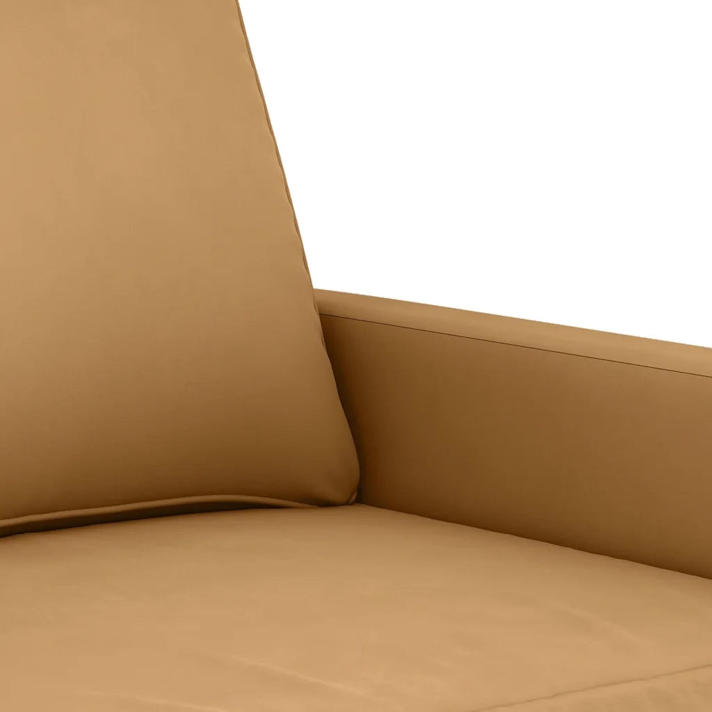 Poltrona Marrone 60 cm Velluto 359186
