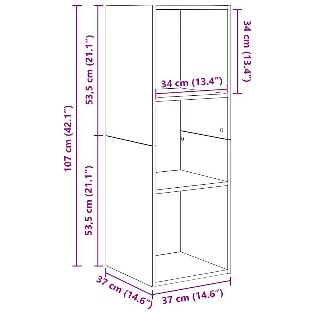 Set mobile TV 3 pz Rovere artigianale Legno ingegnerizzato 3393341