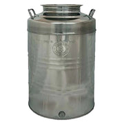 Contenitore per olio 30 lt in acciaio inox