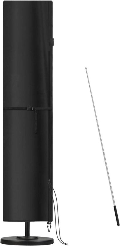 Copriastatua per ombrellone con protezione per manico - diametro 500 cm - per ombrellone a vento - grandi copriastatua - 260 x 65/65 cm GB-001-1