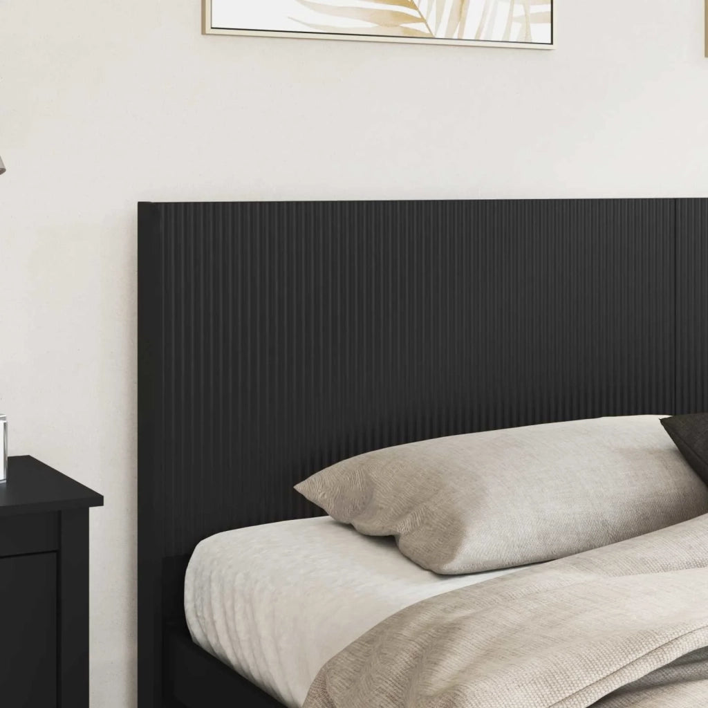 Testiera | Testata Letto Nero Legno ingegnerizzato