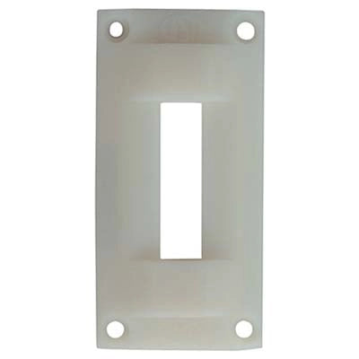 CONTROPIASTRA 06287 14 CISA - NYLON MM 95X48 H.MM 7,5- 5 pezzi