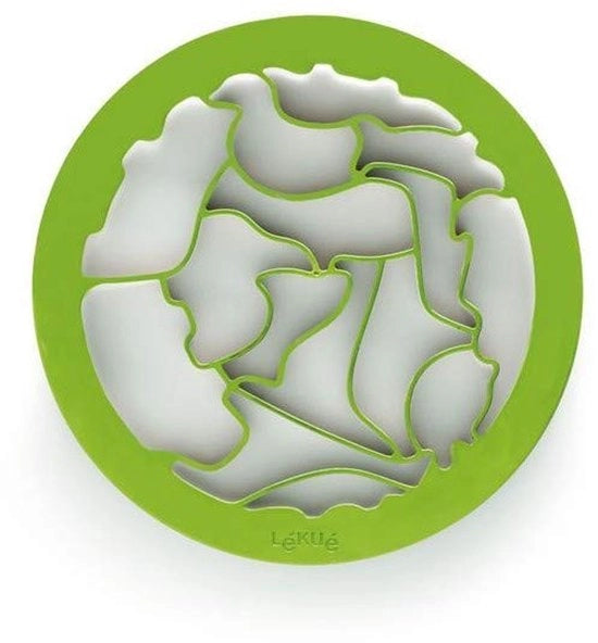 Forma per biscotti, verde, 24 x 24 x 1,5 cm