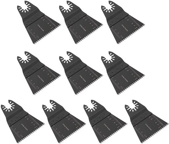 Lama Trapano, 10pz 65mm Lama Trapano in Acciaio Alta Resistenza e Durezza Progettazione Professionale Adattabile a Tutti i Modelli Adatto per Tagliare, Taglierini per Tubi