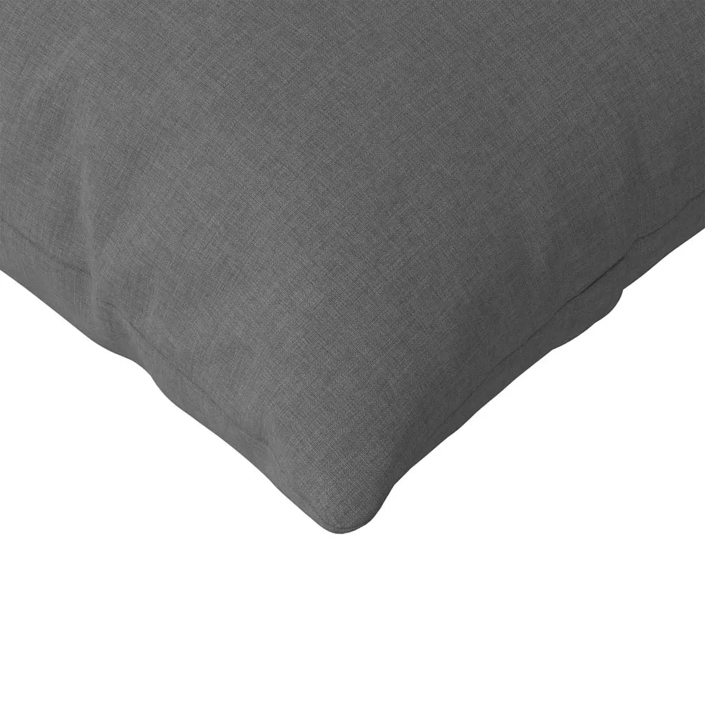 Cuscini da Divano 2 pcs Grigio scuro 145 x 40 cm Tessuto 42013826