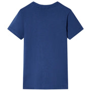 Maglietta per Bambini Blu Scuro 116