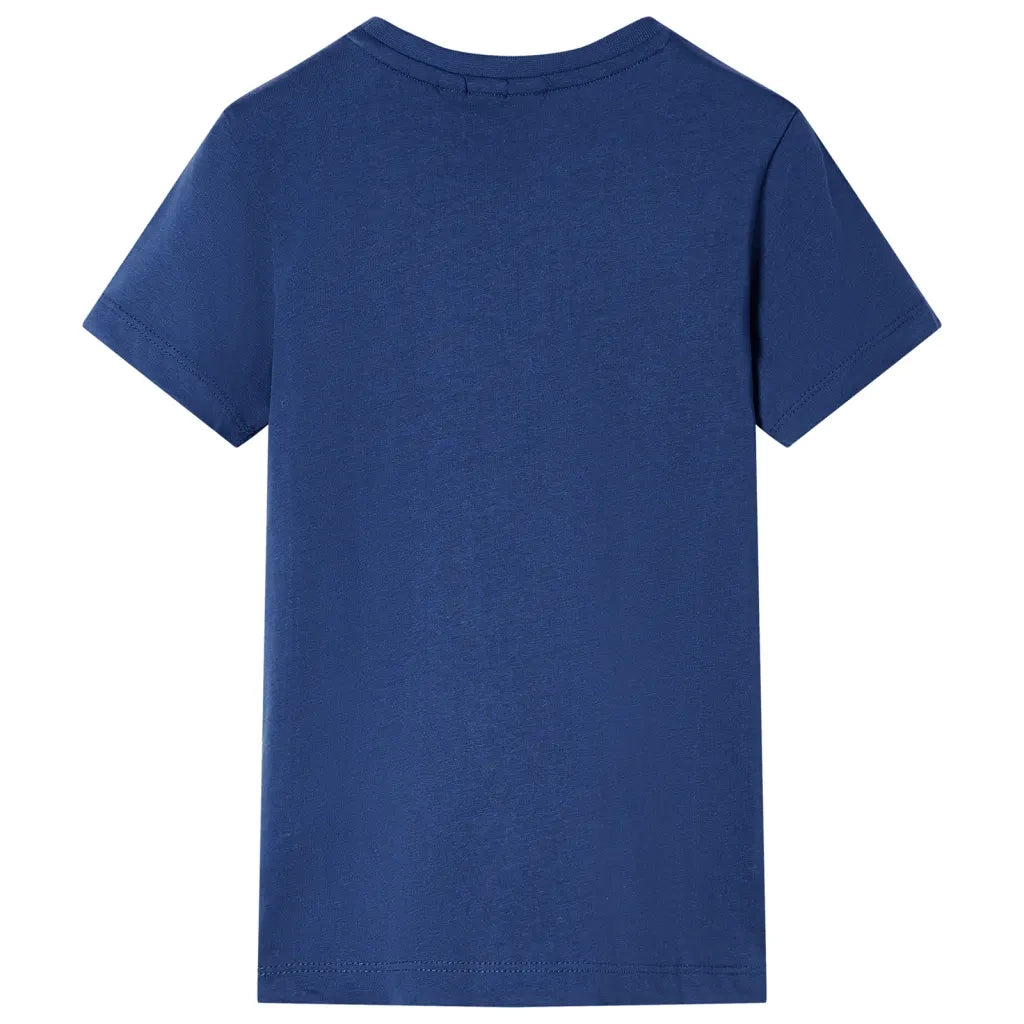 Maglietta per Bambini Blu Scuro 116