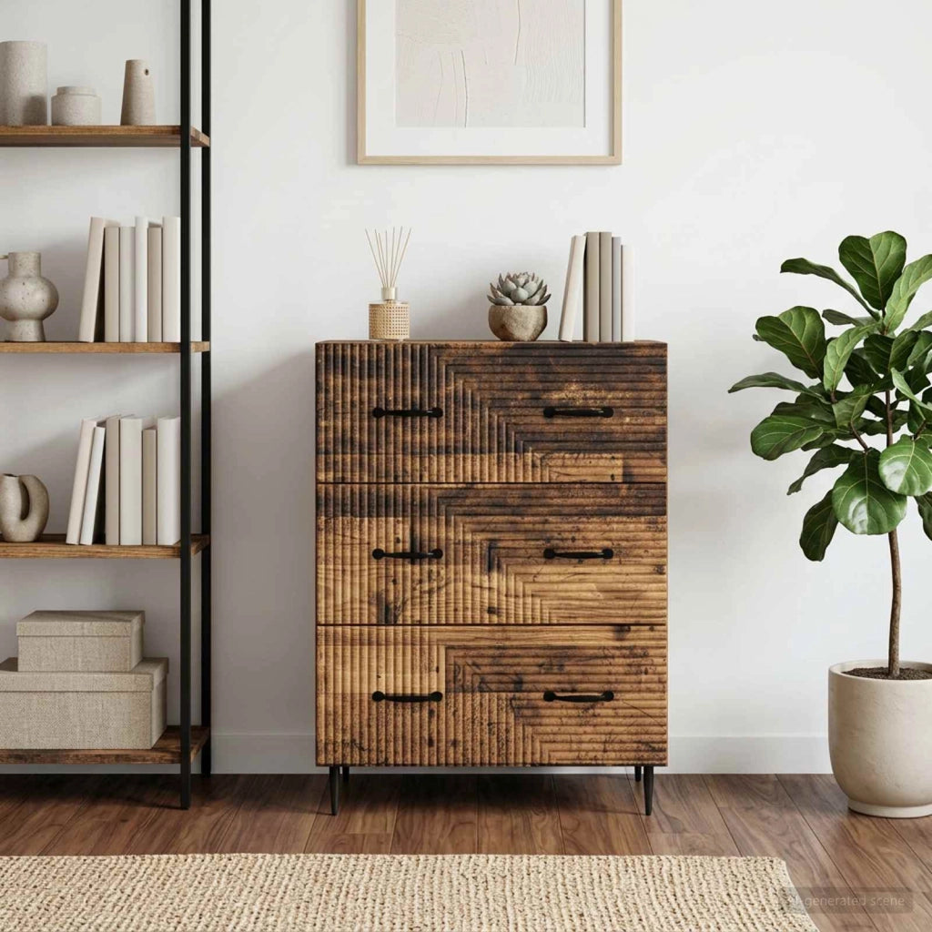 Mobile con Cassetti Legno antico 66 x 34,5 x 89,5 cm 894843