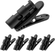 Clip per cavo di auricolare Nero - 5 pezzi