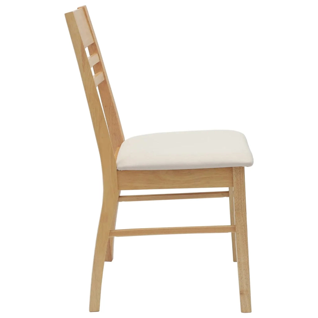 Sedie da pranzo 2 pcs Naturale 43 x 54 x 89 cm 42020440