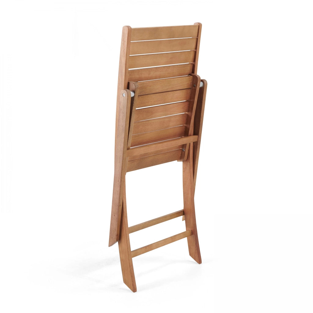 Oviala - Set di 2 poltrone in legno di eucalipto