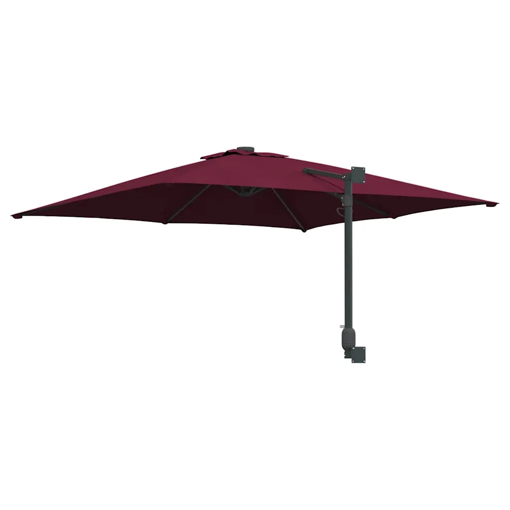 Ombrello | Parasol da giardino Rosso Bordeaux 248,5 x 247,5 x 160 cm