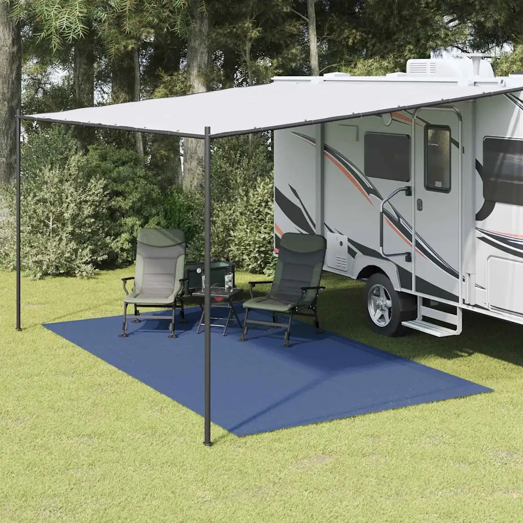 Tappeto da Tenda | Tappeto da campeggio Blu 800 x 350 cm Poliestere