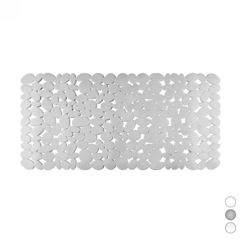 TAPPETO VASCA  MOD. SASSOLINI CM 36 X 72- Trasparente- DH- pezzi 1