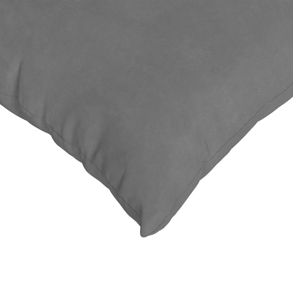 Cuscini da Divano 2 pcs Grigio scuro 80 x 80 cm Tessuto 42014071