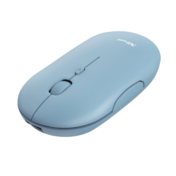 MOUSE PUCK WIRELESS BLUETOOTH BLUE