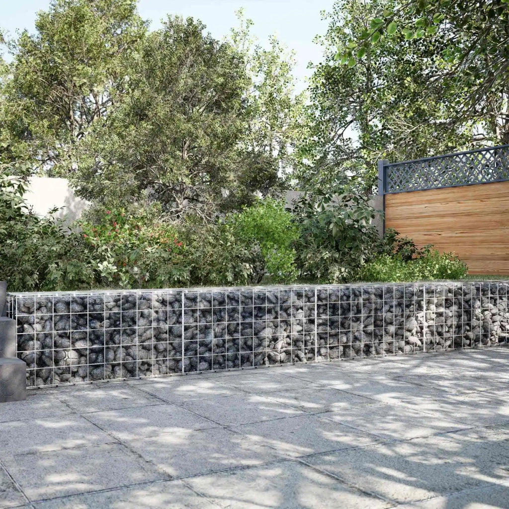 Gabione con Filo da 5 mm e Rete da 10x10 cm 350x10x50 cm 3464905