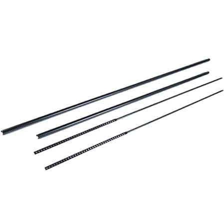 KIT ASTE VERTICALI Per porte alte fino a 2400 mm - CORNI