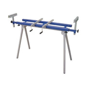 Fox FO-F50-179 Banco Pieghevole Universale per Troncatrici Portata Massima 100 Kg Altezza Regolabile 900 1050 mm Larghezza Massima 1890 mm colore Nero