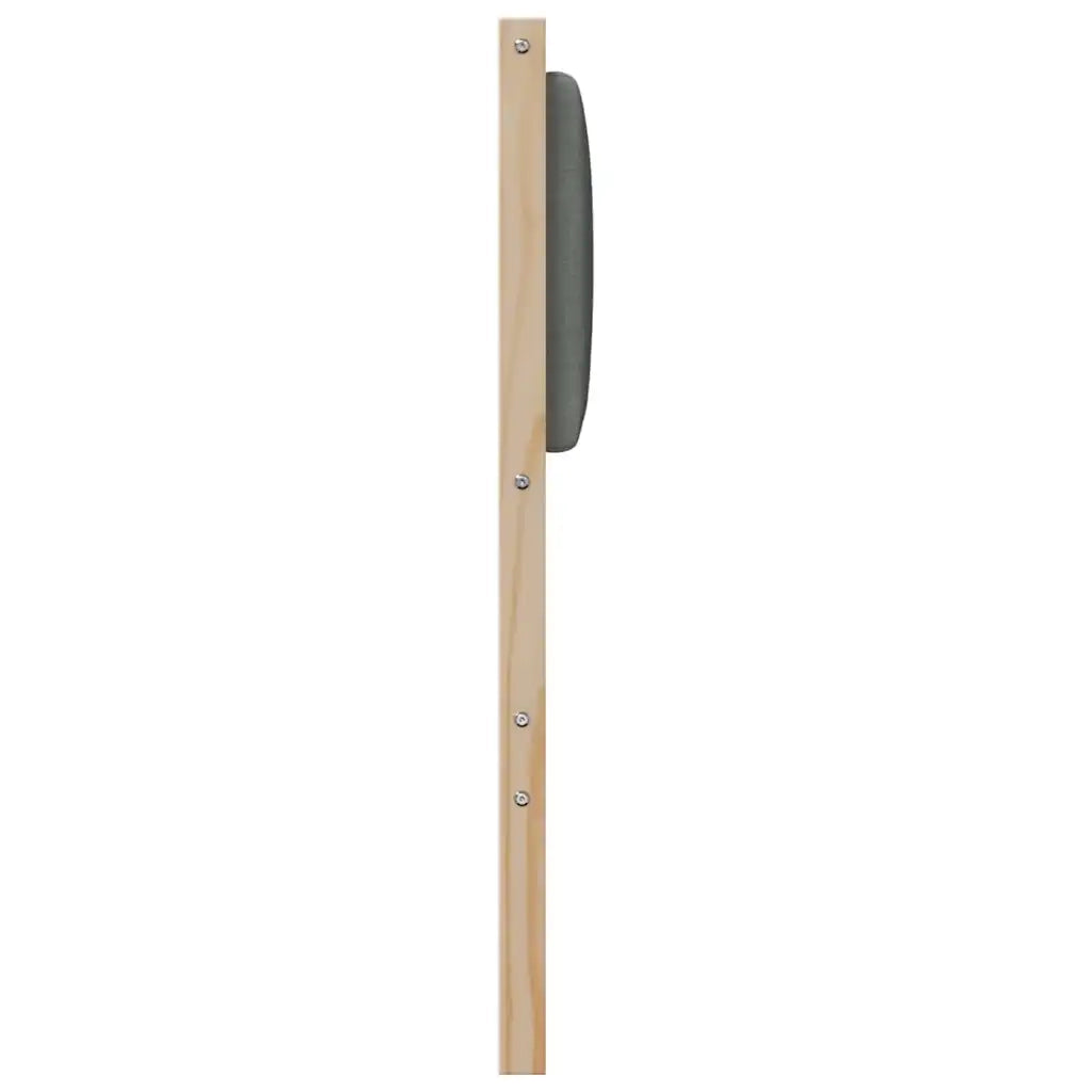 Testiera Altro-Testiera con Cuscini Marrone 135 cm Legno di pino massello 848242