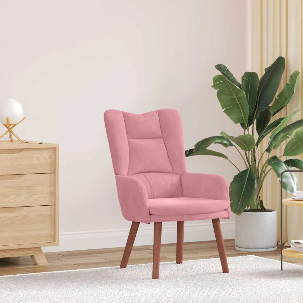 poltrona Rosa 63 x 67 x 94 cm Velluto 42001807