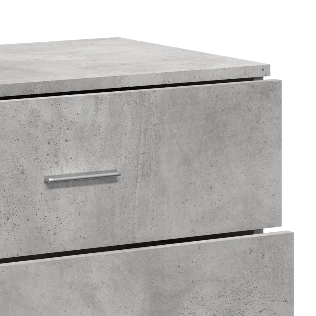Buffet credenza cassettiera armadio mobile contenitore organizer per cucina soggiorno salotti 3 pezzi legno ingegnerizzato grigio 02_0037138