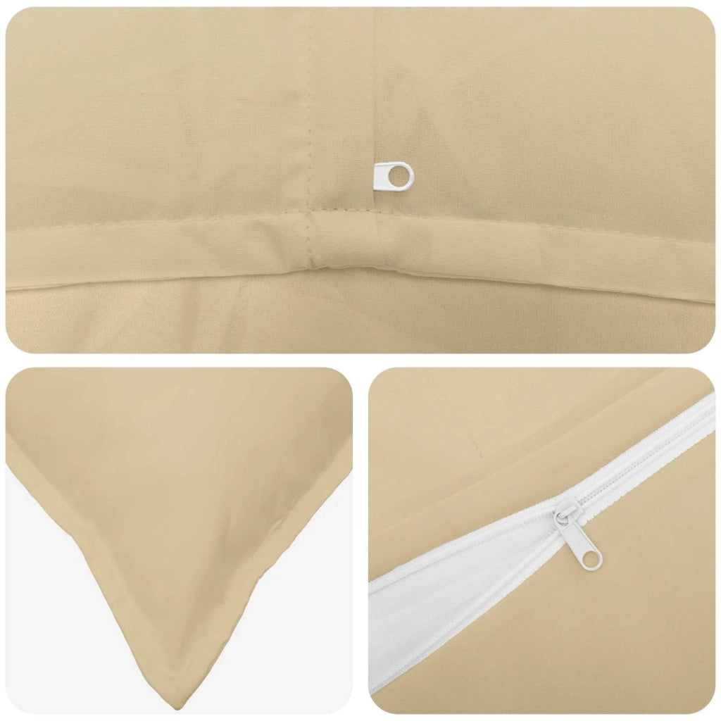 Cuscino con cuscino HOUTEN 2 pz Beige Poliestere 934813
