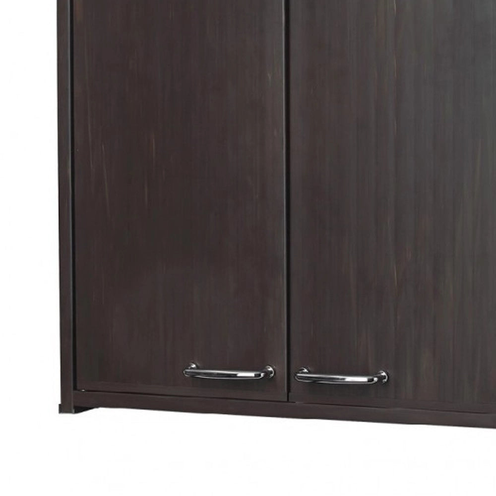 Pensile in pvc in kit colore wenge'