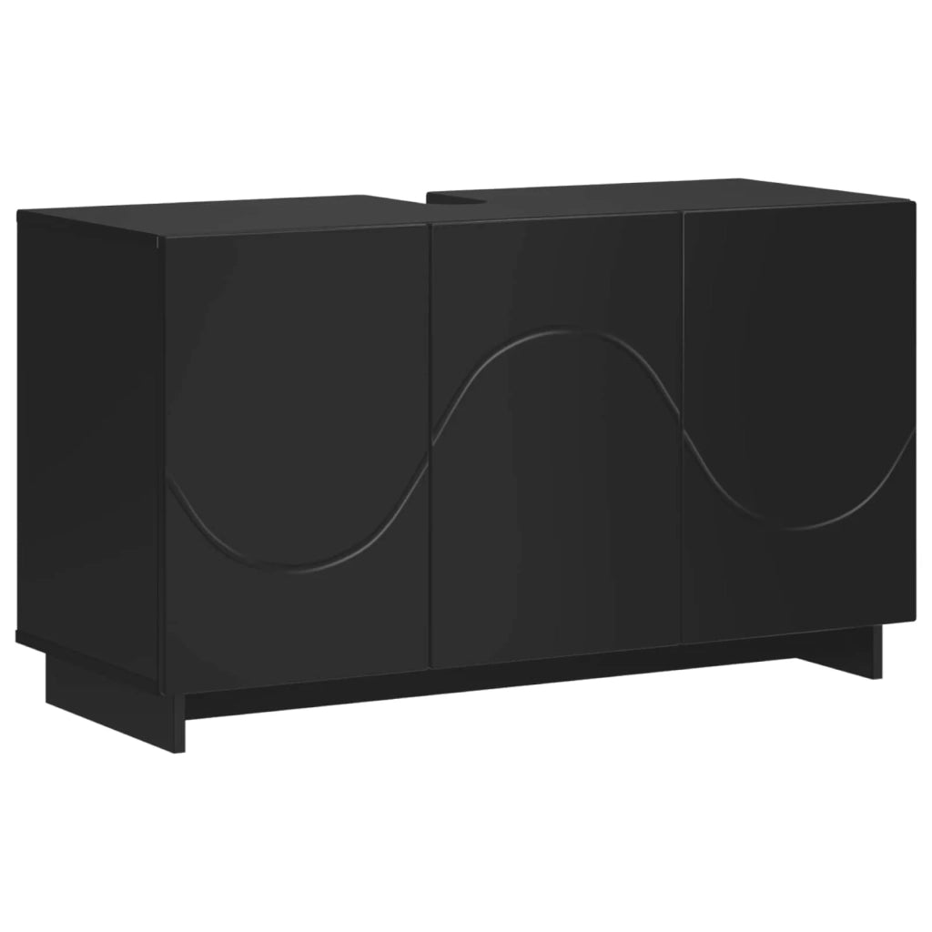 Mobile da bagno Nero 101 x 41 x 58 cm Legno multistrato 8011622