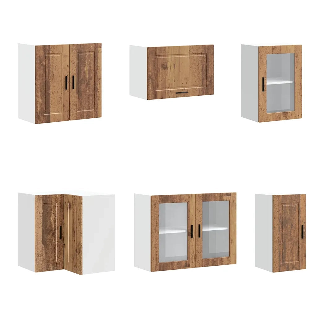 Set Mobili da Cucina 11 pz Porto Legno Antico in Truciolato 3314909