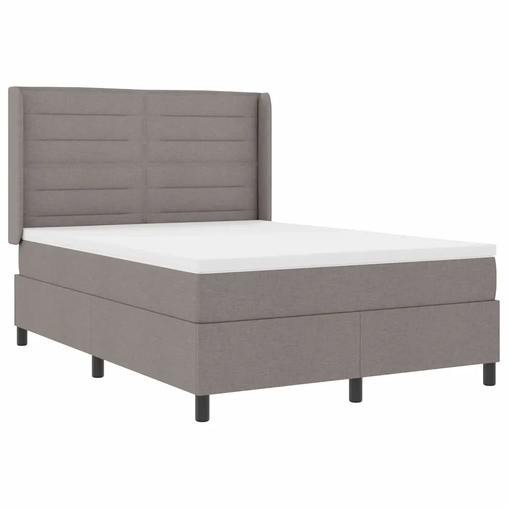 Letto a molle con materasso Talpa 140 x 190 cm Tessuto
