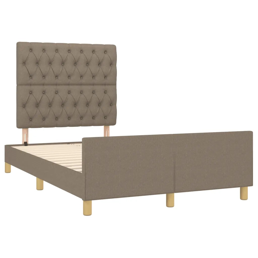 Giroletto senza Materasso Tortora 120x200 cm Tessuto 3125288