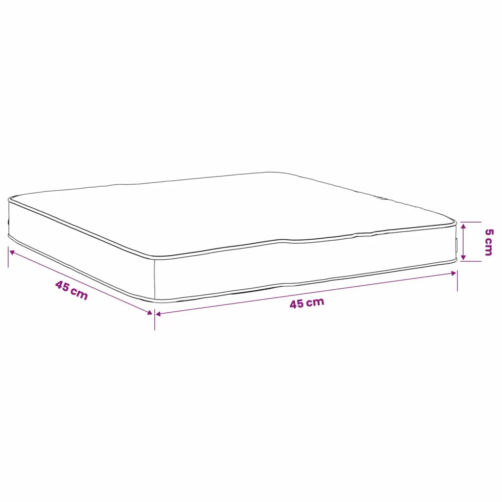 Cuscini per Sedia in 4 Pezzi VUGHT 4 pcs 100% Poliestere 946239