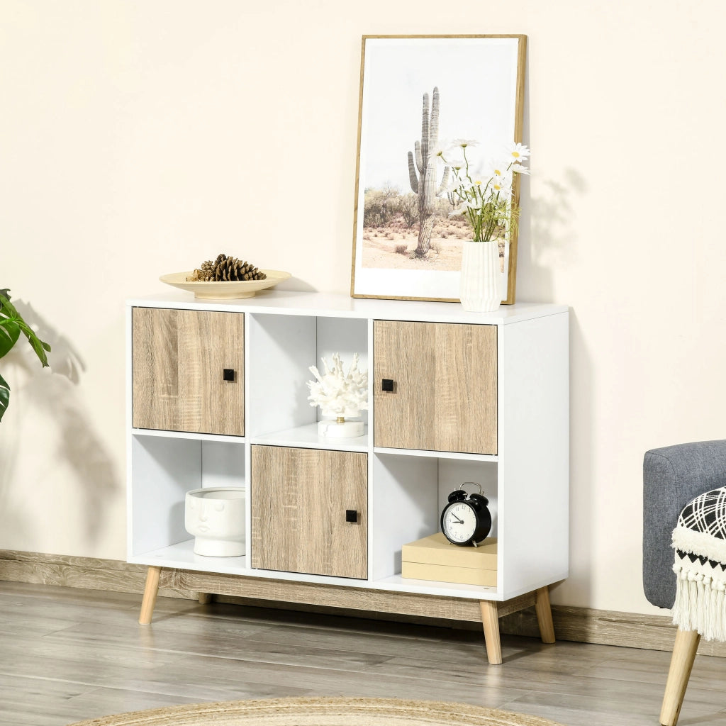 Buffet ¨C Minimal ¨C Bianco, Legno, 96x30x75