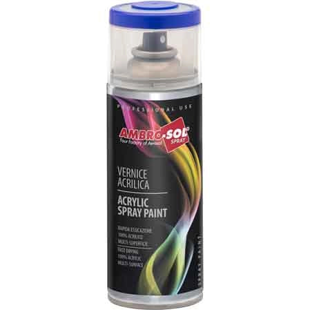 BOMBOLETTA SPRAY ACRILICO UNIVERSALE 400 ML Rosso segnale RAL 3001 - 6 pezzi- AMBROSOL