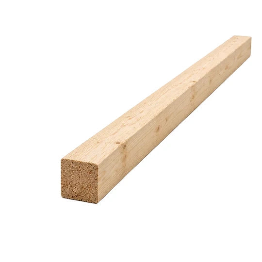 Morali abete carpenteria grezzi   38 x 38 x 2000 mm 10 pz.