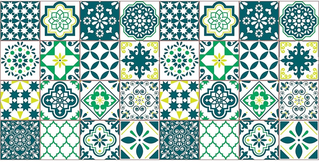 Tappeto passatoia antiscivolo made in Italy diversi modelli 50x280cm - Verde