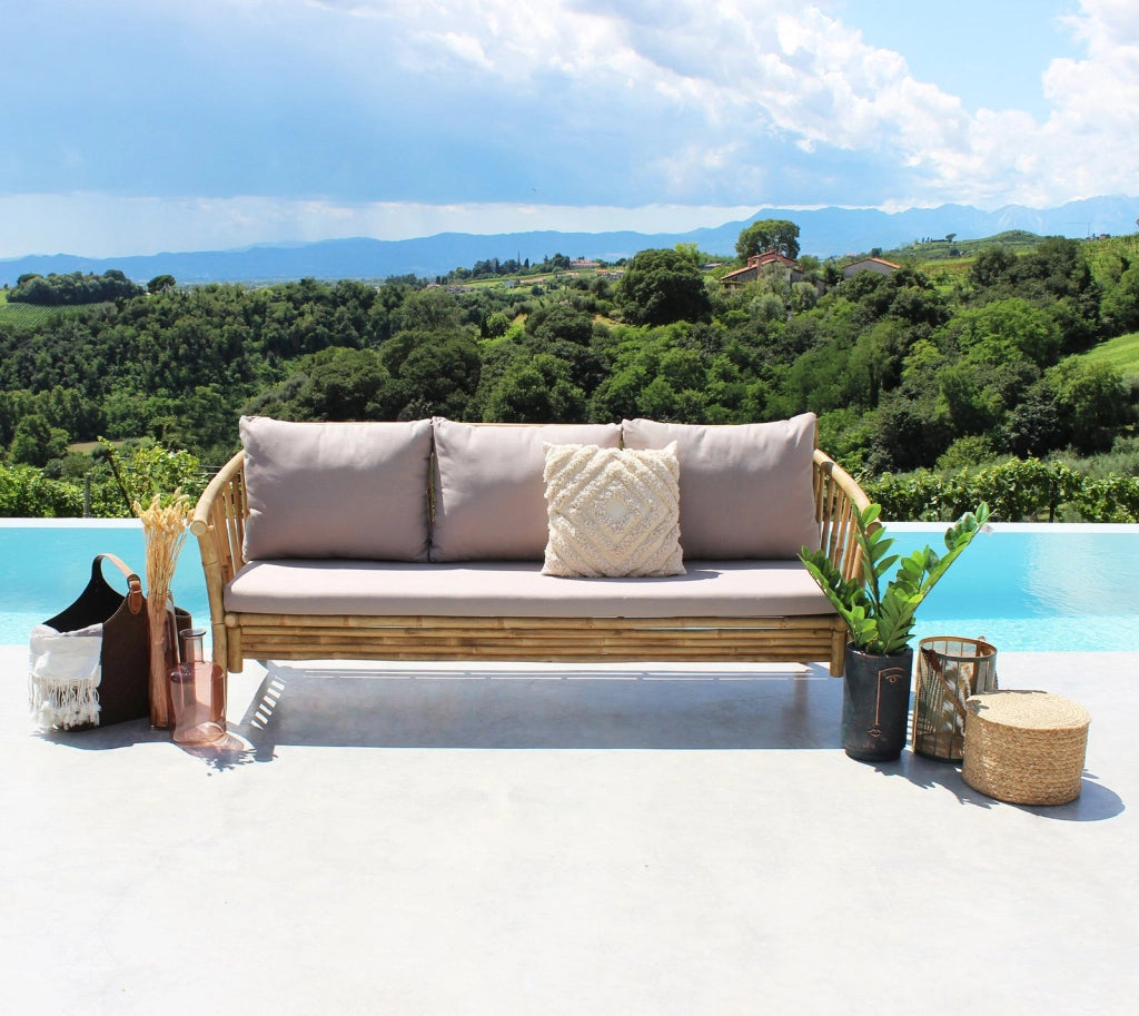 Divano da giardino in bamboo - ONIX